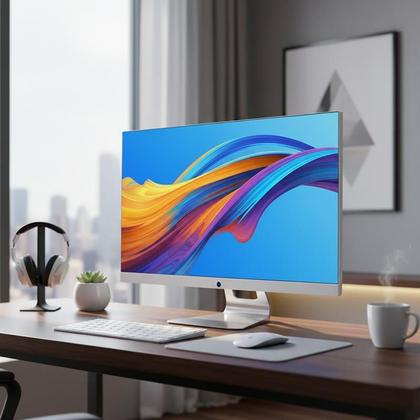 Imagem de Computador All In One - Intel Core i7 - Tela 23.8 Polegadas SSD 512 Gb - Memória 08 GB - Branco