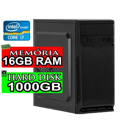 Imagem de Computador Cpu Intel Core I7 3.4ghz 16Gb Ram HD 1Tb - Intel i7