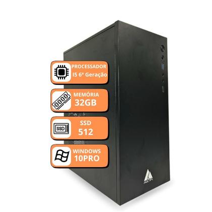 Imagem de Computador Multipc I5 6 Geração 32Gb Ssd 512Gb Win10 Pro