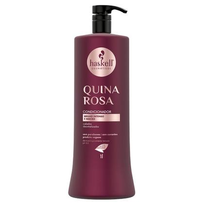 Imagem de Condicionador Quina Rosa Brilho Intenso e Maciez Haskell 1000ml