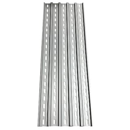 Imagem de Conector de alumínio com fenda em trilho DIN RoHS 35 mm de largura 7,5 mm de altura