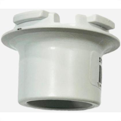 Imagem de Conector Para Caixa Multiuso Tramontina Lizflex 1/2'' Branco - Kit C/10 Pecas