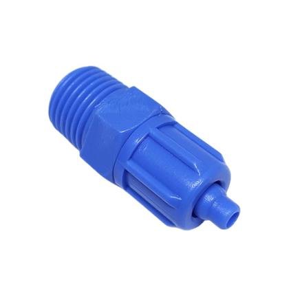 Imagem de Conexão Reta Macho Abs 6mm X 1/4"