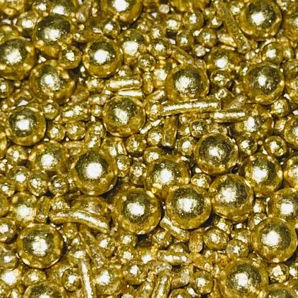 Imagem de Confeito Acucar Sprinkles Ouro 50g Jady