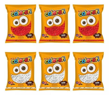 Imagem de Confeito de Chocolate ao Leite Kit Festa Aniversário 2 Cores