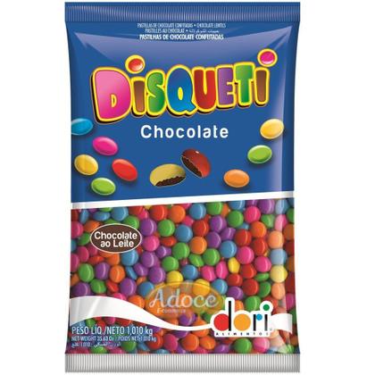 Imagem de Confeito de chocolate disqueti 1,01kg dori