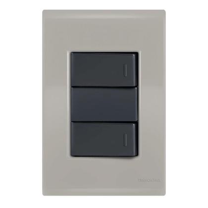 Imagem de Conj 1 Simples + 1 Paralelo - Tramontina Liz Fendi / Grafite