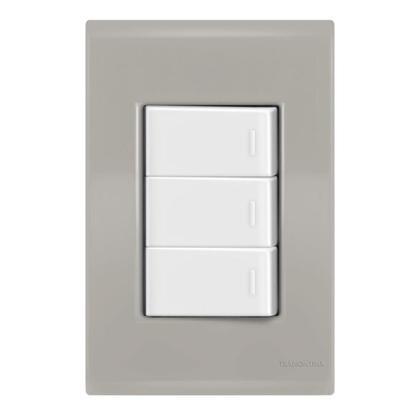 Imagem de Conj 1 Simples + 2 Paralelos - Tramontina Liz Fendi / Branco