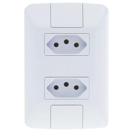 Imagem de Conjunto 2 Tomadas 2P +T 10A / 250V - Tramontina