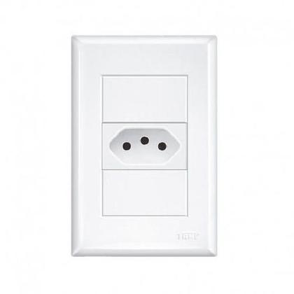 Imagem de Conjunto 4X2 Tomada Simples 20A Evidence - Fame