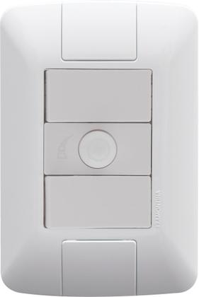 Imagem de Conjunto 4x2 Variador de Ventilador Bivolt Tramontina Aria Branco