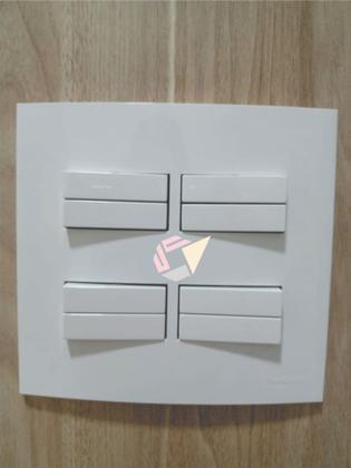 Imagem de Conjunto 4x4 8 Teclas Independentes Simples Sleek MarGirius