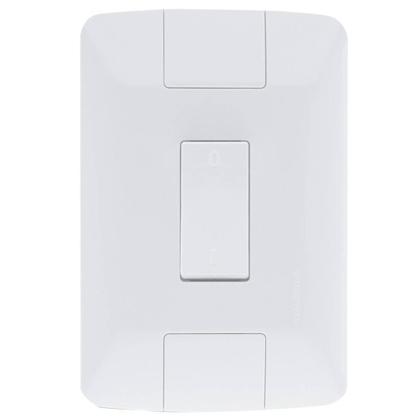 Imagem de Conjunto Aria 4X2 1 Interruptor Bipolar Simples Tramontina