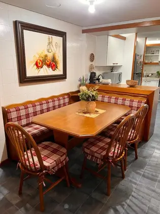 Imagem de Conjunto Banco De Canto Alemão 1,70 x 1,70 (03 Cadeiras) (Mesa 1,40 x 1,30) - Móveis de Gramado