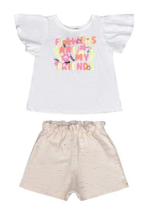 Imagem de Conjunto Bebê Menina com Blusa e Shorts Guloseima