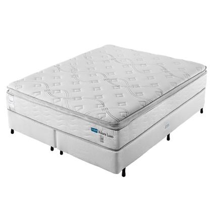 Imagem de Conjunto Box King Mola Probel Volare Luxo (193x203x59cm) Branco