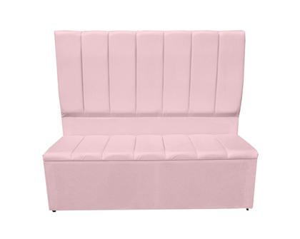 Imagem de Conjunto Cabeceira E Recamier Eliza Para Cama Box Casal 1.40 - Sv Decor