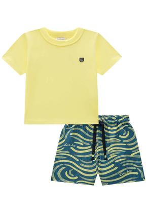 Imagem de Conjunto Camiseta Menino Estampado Lucboo
