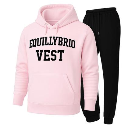 Imagem de Conjunto Canguru e Calça Equillybrio Vest Moletom Confortavél