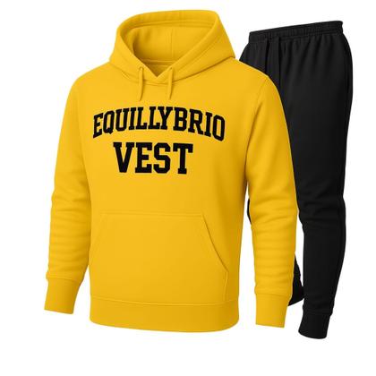 Imagem de Conjunto Canguru e Calça Equillybrio Vest Moletom Confortavél