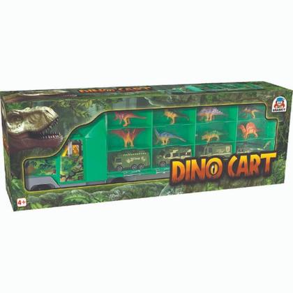 Imagem de Conjunto Carreta Dino Cart Braskit