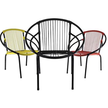 Imagem de Conjunto Com 3 Cadeiras Eclipse De área