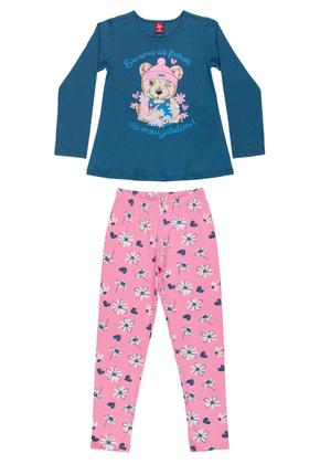 Imagem de Conjunto com Blusa e Calça Infantil Feminino Bee Loop