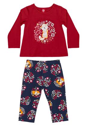 Imagem de Conjunto com Blusa e Calça Legging em Cotton Bee Loop