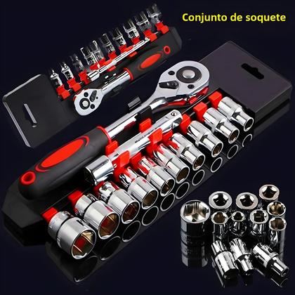 Imagem de Conjunto de 12 Chaves de Soquete para Motocicleta, Bicicleta, Carro e Barco