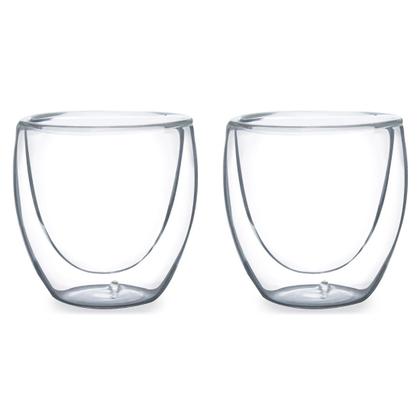 Imagem de Conjunto de 2 Copos para Café Mimo Style com Parede Dupla 80 ml
