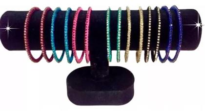 Imagem de Conjunto De 2 Pulseiras Artesanais Indianas Verde Hc-29