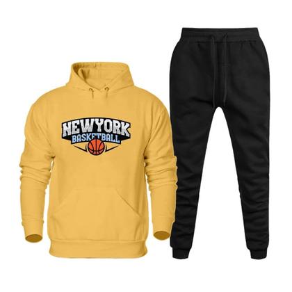 Imagem de Conjunto de Abrigo Plus Size Masculino Tamanho Especial G1 ao G5 Com Calça Jogger Confortavel