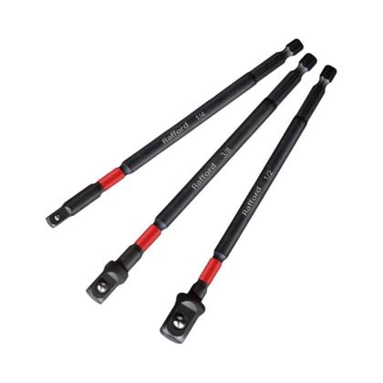 Imagem de Conjunto De Adaptadores De Soquete De Impacto Rafford 1/4 3/8 1/2 Com Suporte Para Extensão Para