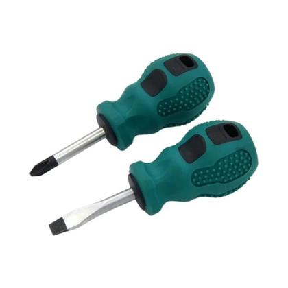 Imagem de Conjunto De Chaves De Fenda Magnéticas Mini Com Cabo Curto, Portátil, Tipo Rabanete, Chave Plana E