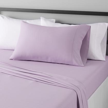 Imagem de Conjunto de lençóis de cama Amazon Basics Lightweight Microfiber Twin