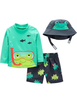 Imagem de Conjunto de malas de banho e protetor de pele Simple Joys da Carter's