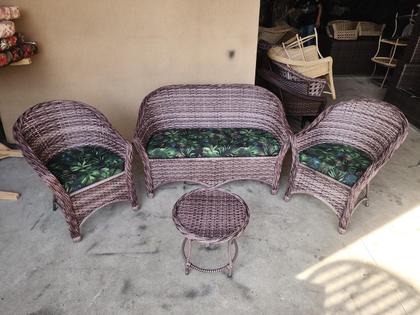 Imagem de Conjunto de sofá e poltronas area externa