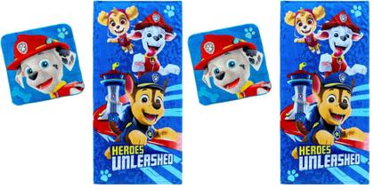 Imagem de Conjunto de toalhas felpudas de algodão para crianças Franco Paw Patrol 127x64 cm