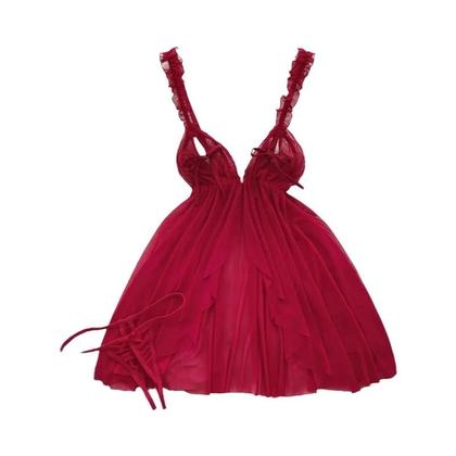 Imagem de Conjunto De Top Cropped Sem Mangas Com Babados Rosa E Saia Mini Em 2 Peças, Conjunto Casual De