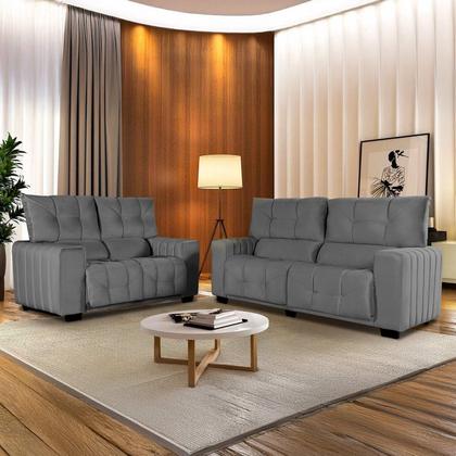 Imagem de Conjunto Estofado 3 e 2 Lugares Le Mans