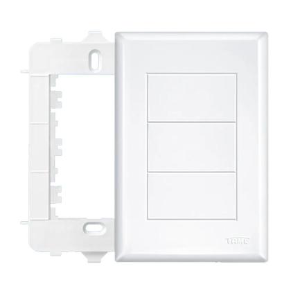 Imagem de Conjunto Fame Evidence - Placa Cega com Suporte 4x2