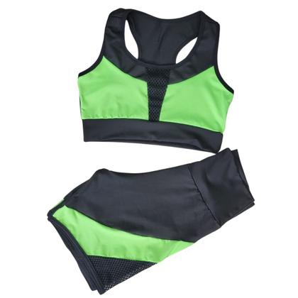 Imagem de Conjunto Fitness Feminino Roupa Academia Short E Top