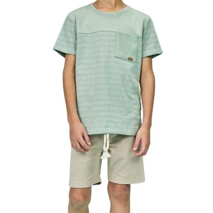 Imagem de Conjunto Infantil Masculino LucBoo Verde - 73881