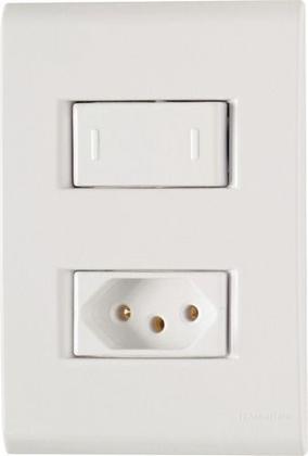 Imagem de Conjunto Interruptor Paralelo Tomada 10a Liz Tramon 57170050