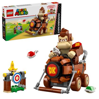 Imagem de Conjunto LEGO Super Mario Kart com Donkey Kong