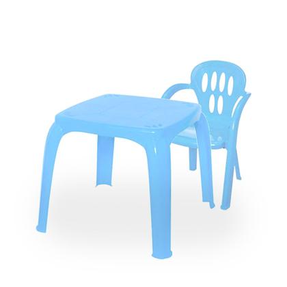 Imagem de Conjunto Mesa Mesinha Infantil Com Uma Cadeira