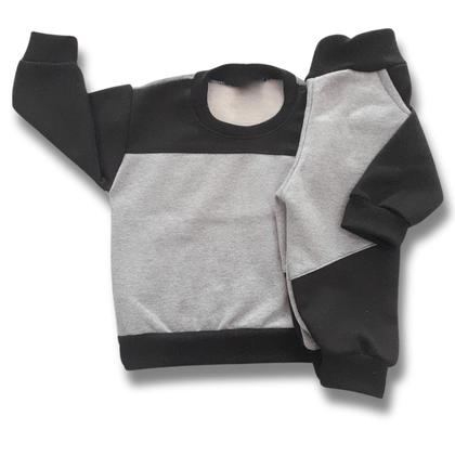 Imagem de Conjunto Moletom de Frio Infantil Grosso Menino Bebe Unissex