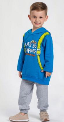 Imagem de Conjunto Moletom Masculino Infantil lets go sleeping