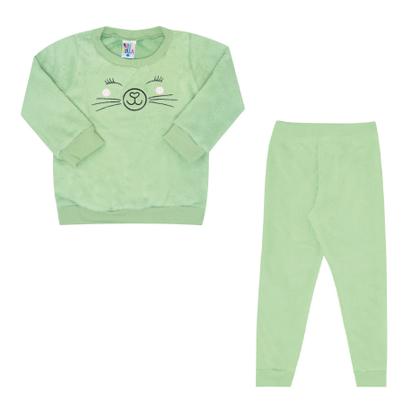 Imagem de Conjunto Moletom Peluciado Menina Pulla Bulla Ref. 49625