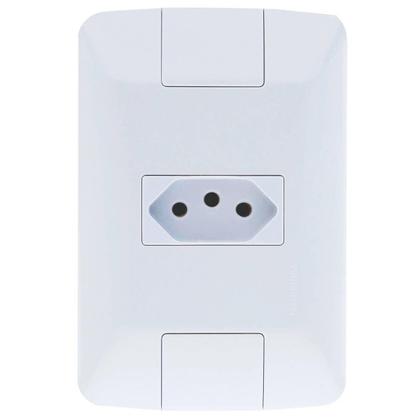 Imagem de Conjunto Montado Aria 4X2 1 Tomada 20A 250V Tramontina